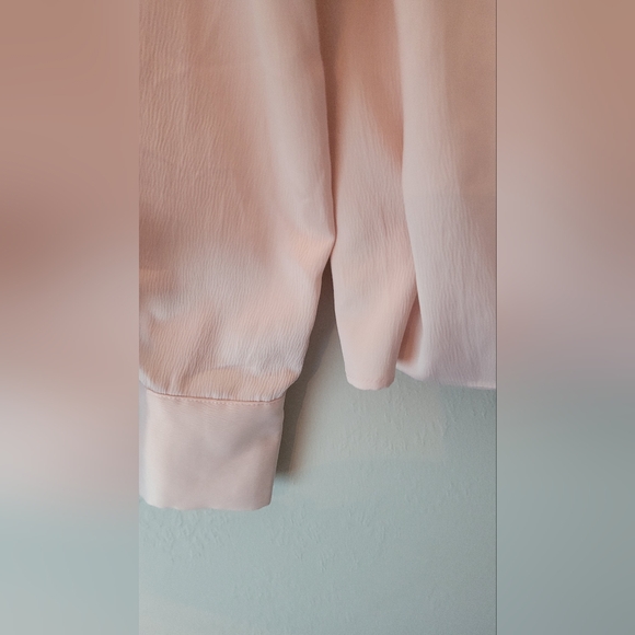 Ladies small Eleazar by l & l cross front dress shirt - blazer long sleeve light - Picture 2 of 8